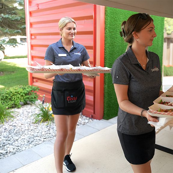 Servers at The RendezVous
